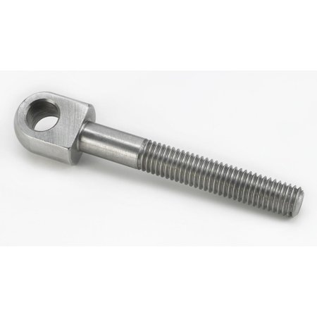 MORTON Swing Bolt, Stainless Steel, Plain, 3/8"-16 Thrd Sz, 2 in Thrd Lg, 3-7/8 in Overall Lg SWB-10SS